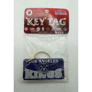 Vintage Tag Express Los Angeles Kings NHL Key Tag Key Chian